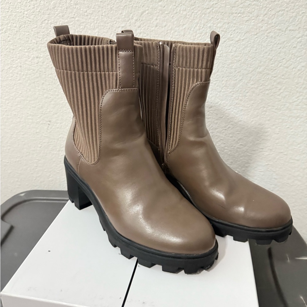 Target Brown Combat Boots for Women